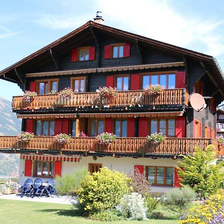 Ferienwohnung Haus Bel-Air Grächen Exterior foto